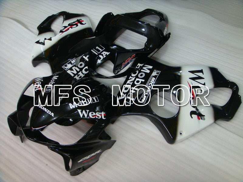 Carénage ABS injecté Honda CBR600 F4i 2001-2003 - Ouest - Noir Blanc - MFS4755