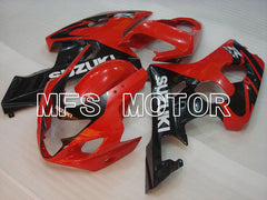 Suzuki GSXR600 GSXR750 2004-2005 Injection ABS Fairing - Factory - Black Red - MFS4786