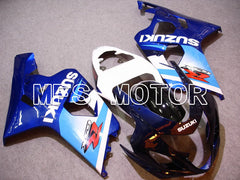 Carénage ABS injecté Suzuki GSXR600 GSXR750 2004-2005 - Factory - Bleu - MFS4787