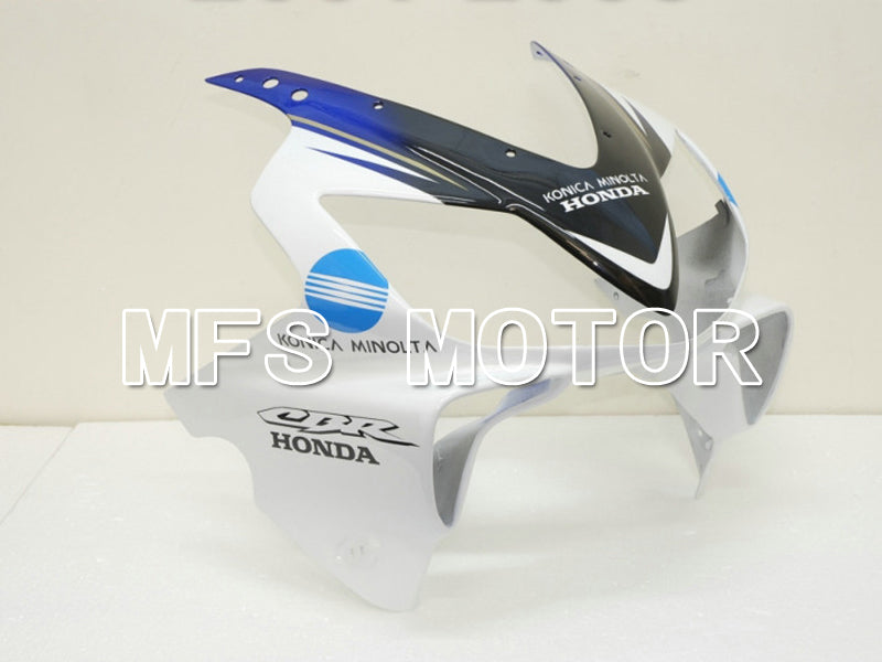 Carénage ABS injecté Honda CBR600 F4i 2004-2007 - Konica Minolta - Noir Blanc - MFS4794
