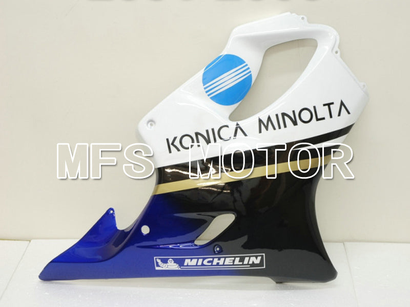 Carénage ABS injecté Honda CBR600 F4i 2004-2007 - Konica Minolta - Noir Blanc - MFS4794