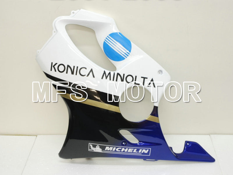 Carénage ABS injecté Honda CBR600 F4i 2004-2007 - Konica Minolta - Noir Blanc - MFS4794