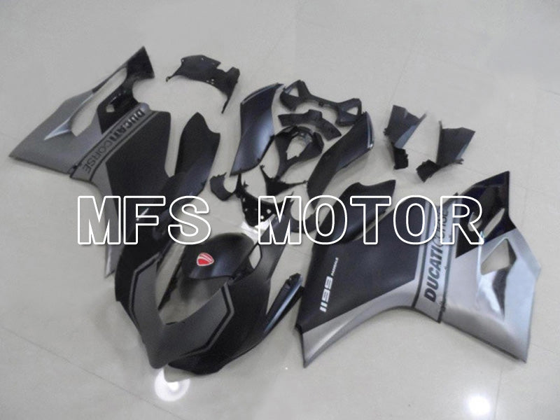Carénage ABS injecté Ducati 1199 2011-2014 - Style Factory - Noir Gris Mat - MFS4801