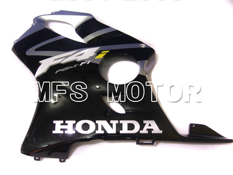 Honda CBR600 F4i 2004-2007 Injection ABS verkleidung - Factory Style - Schwarz Silber - MFS4803