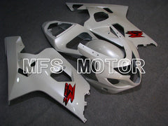 Suzuki GSXR600 GSXR750 2004-2005 Injection ABS Fairing - Factory - White - MFS4827