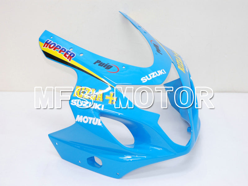Carénage ABS injecté Suzuki GSXR600 GSXR750 2004-2005 - Rizla+ - Bleu - MFS4854