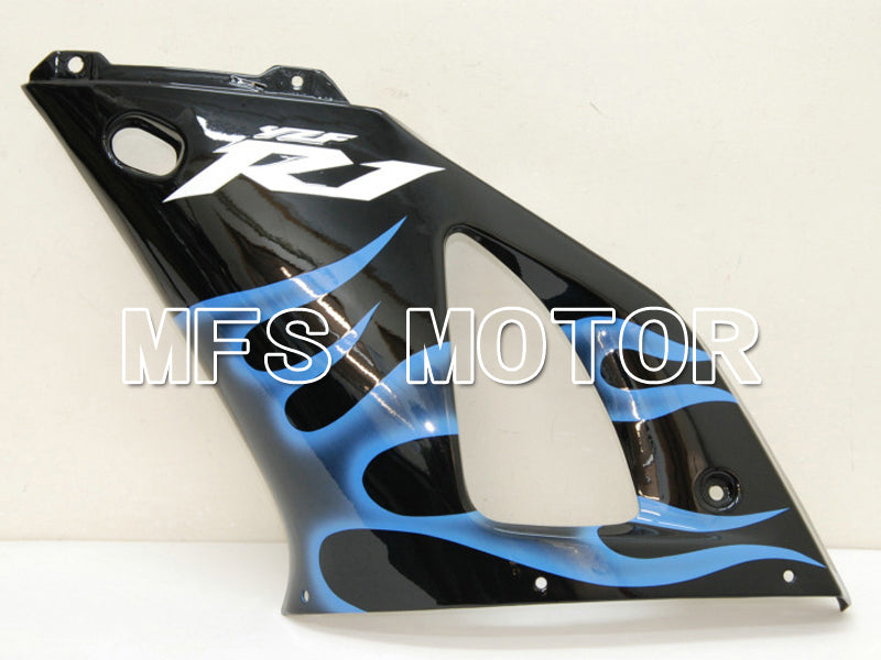 Carénage ABS injecté Yamaha YZF-R1 2000-2001 - Flamme - Bleu Noir - MFS4868