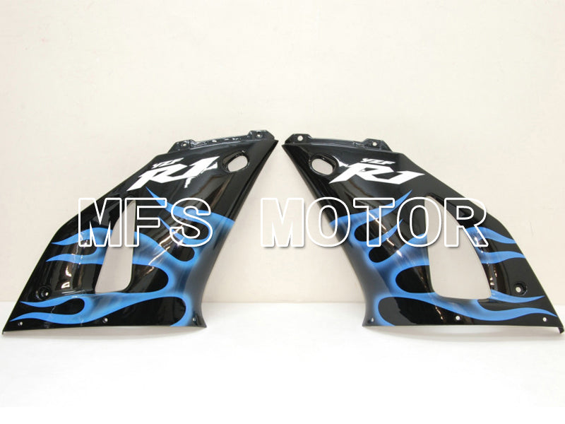 Carénage ABS injecté Yamaha YZF-R1 2000-2001 - Flamme - Bleu Noir - MFS4868