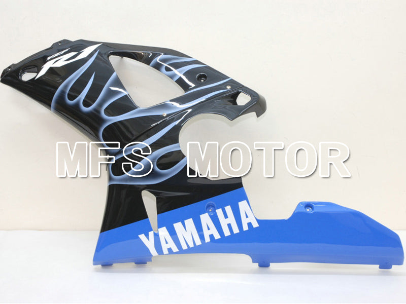 Yamaha YZF-R1 2000-2001 Injection ABS verkleidung - Flamme - Blau Schwarz - MFS4869