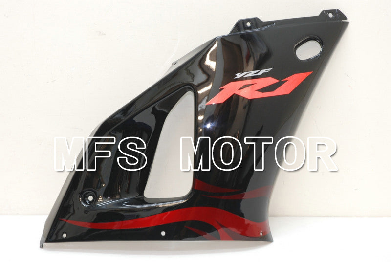 Yamaha YZF-R1 2000-2001 Injection ABS verkleidung - Flamme - Schwarz Rot - MFS4874