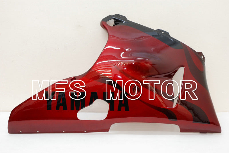 Yamaha YZF-R1 2000-2001 Injection ABS verkleidung - Flamme - Schwarz Rot - MFS4874