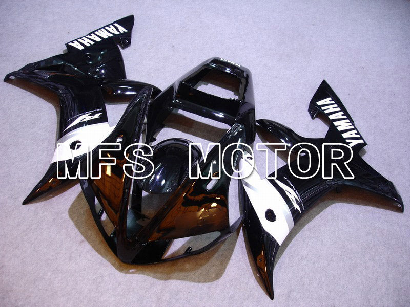 Yamaha YZF-R1 2002-2003 Injection ABS verkleidung - Factory Style - Schwarz Weiß - MFS4917