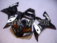 Yamaha YZF-R1 2002-2003 Injection ABS verkleidung - Factory Style - Schwarz Weiß - MFS4917