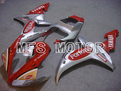 Carénage ABS injecté Yamaha YZF-R1 2002-2003 - Fortuna - Rouge Argent - MFS4965