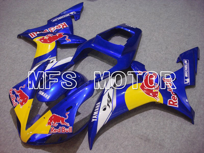 Carénage ABS injecté Yamaha YZF-R1 2002-2003 - Red Bull - Bleu - MFS4967