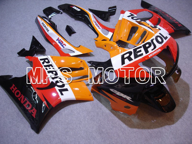 Carénage ABS injecté Honda CBR600 F3 1997-1998 - Repsol - Noir Orange Rouge - MFS5016