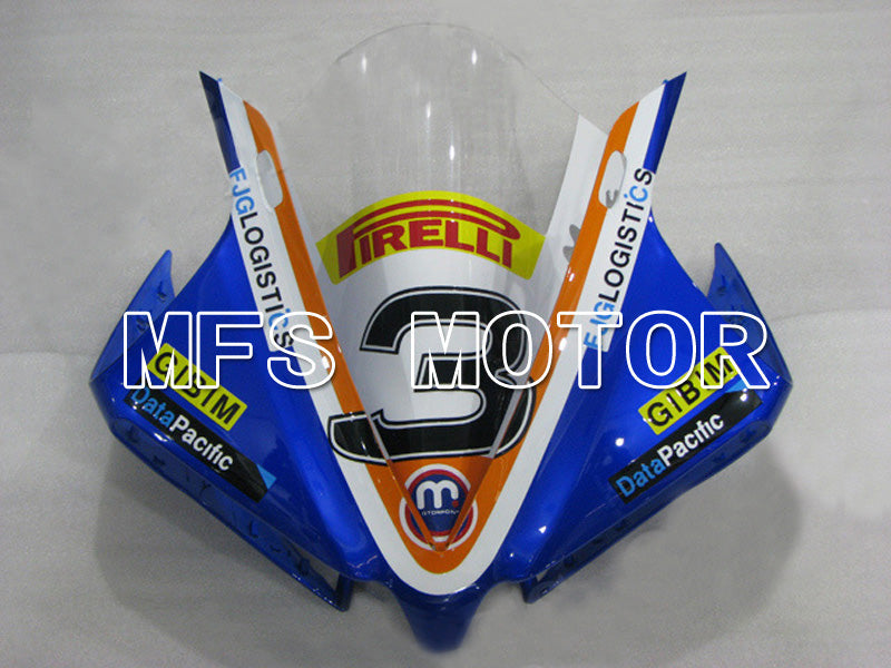 Yamaha YZF-R1 2009-2011 Injection ABS verkleidung - MOTORPOINT - Schwarz Blau - MFS5087