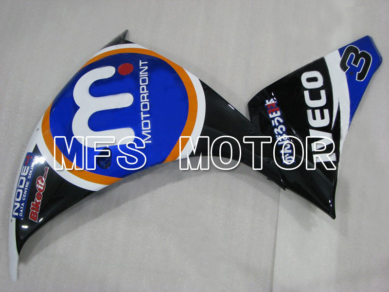 Yamaha YZF-R1 2009-2011 Injection ABS verkleidung - MOTORPOINT - Schwarz Blau - MFS5087