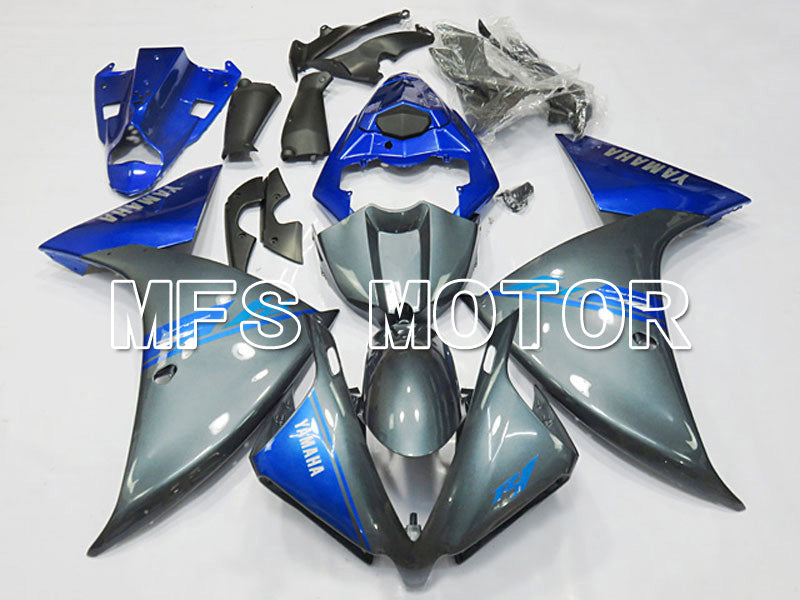 Carénage ABS injecté Yamaha YZF-R1 2009-2011 - Style usine - Gris Bleu - MFS5116