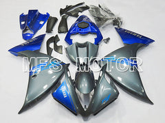 Carénage ABS injecté Yamaha YZF-R1 2009-2011 - Style usine - Gris Bleu - MFS5116