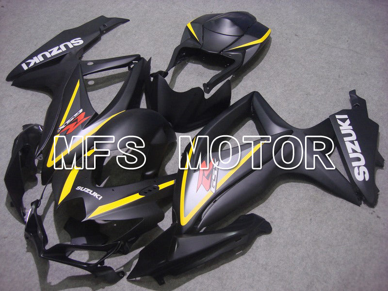 Suzuki GSXR600 GSXR750 2008-2010 Injection ABS verkleidung - Factory Style - Schwarz Grau - MFS5117