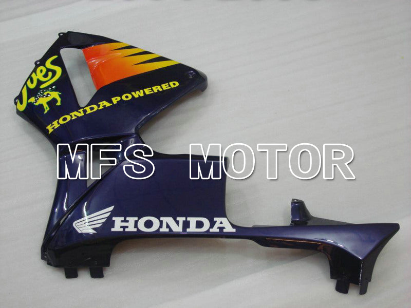 Honda CBR600RR 2003-2004 ABS-Spritzgussverkleidung - Kamel - Gelb Blau - MFS5139