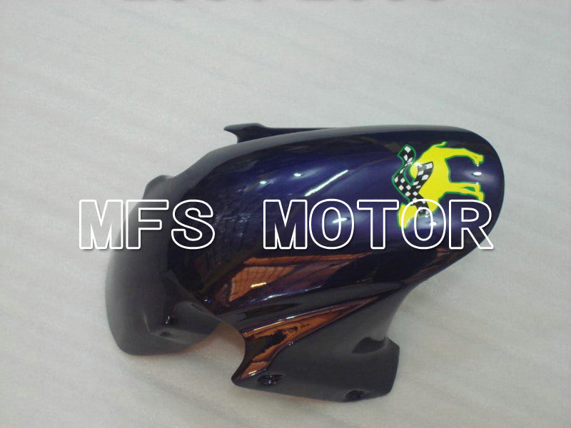 Honda CBR600RR 2003-2004 ABS-Spritzgussverkleidung - Kamel - Gelb Blau - MFS5139