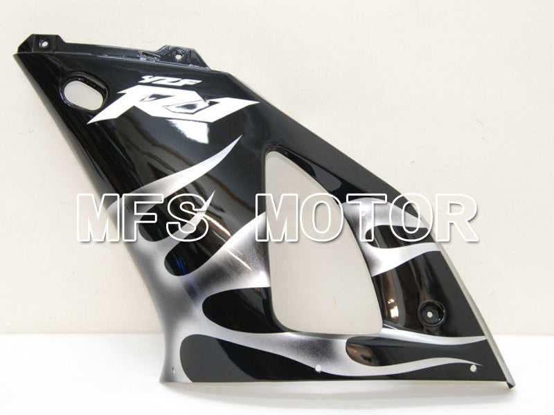 Yamaha YZF-R1 1998-1999 Injection ABS Fairing - Flame - Black Blue - MFS5179