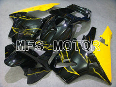 Honda CBR600RR 2003-2004 ABS-Einspritzverkleidung - Andere - Gelb Schwarz - MFS5188