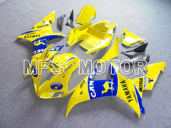 Carénage ABS injecté Yamaha YZF-R6 2005 - Camel - Bleu Jaune - MFS5194