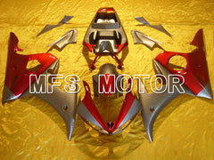 Yamaha YZF-R6 2003-2004 Injection ABS Fairing - Factory Style - Silver Red - MFS5239