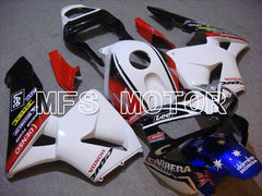 Honda CBR600RR 2003-2004 Injection ABS verkleidung - anderen - Weiß Schwarz Rot - MFS5241