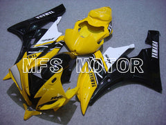 Yamaha YZF-R6 2006-2007 Injection ABS verkleidung - MOTUL - Gelb Schwarz - MFS5315