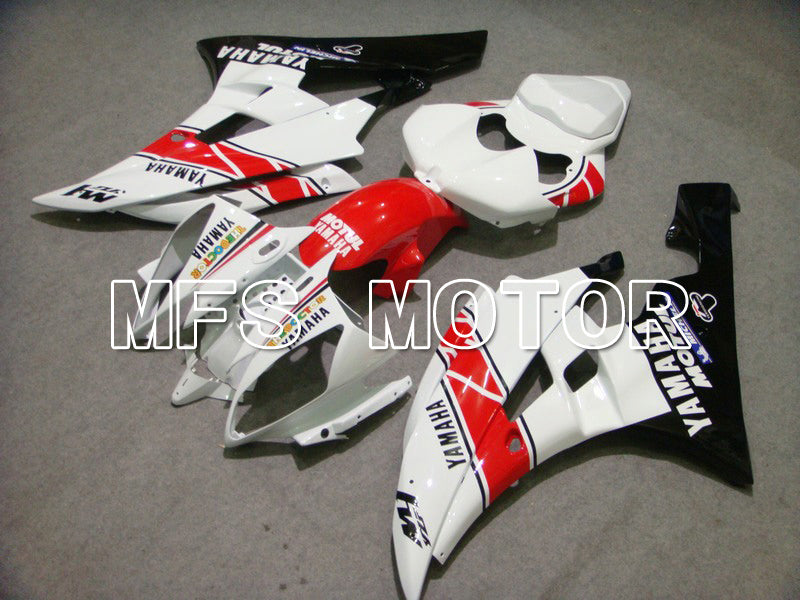 Yamaha YZF-R6 2006-2007 Injection ABS verkleidung - MOTUL - Rot Schwarz - MFS5316