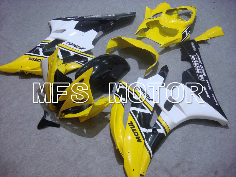 Yamaha YZF-R6 2006-2007 Injection ABS verkleidung - MOTUL - Gelb Schwarz - MFS5319