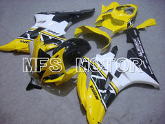 Yamaha YZF-R6 2006-2007 Injection ABS verkleidung - MOTUL - Gelb Schwarz - MFS5319