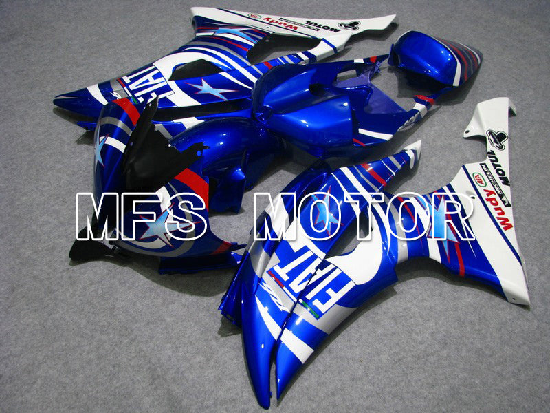 Yamaha YZF-R6 2008-2016 Injection ABS verkleidung - FIAT - Blau - MFS5364