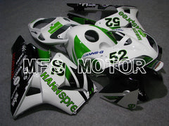 Carénage ABS injecté Honda CBR600RR 2005-2006 - HANN Spree - Noir Blanc Vert - MFS5435