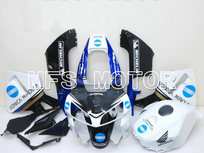 Honda CBR600RR 2005-2006 Injection ABS Fairing - Konica Minolta - Black White Blue - MFS5442