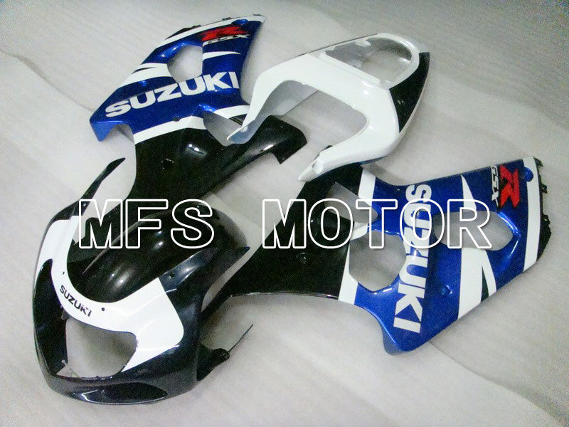 Carénage ABS injecté Suzuki GSXR1000 2000-2002 - Style usine - Bleu Blanc - MFS5451