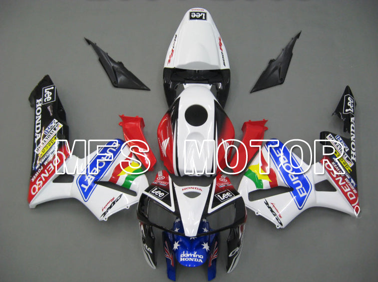 Honda CBR600RR 2005-2006 Injection ABS Fairing - Eutobet - Red Black White - MFS5460