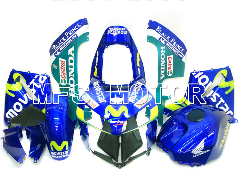 Honda CBR600RR 2005-2006 Injection ABS Fairing - Movistar - Blue Green - MFS5463