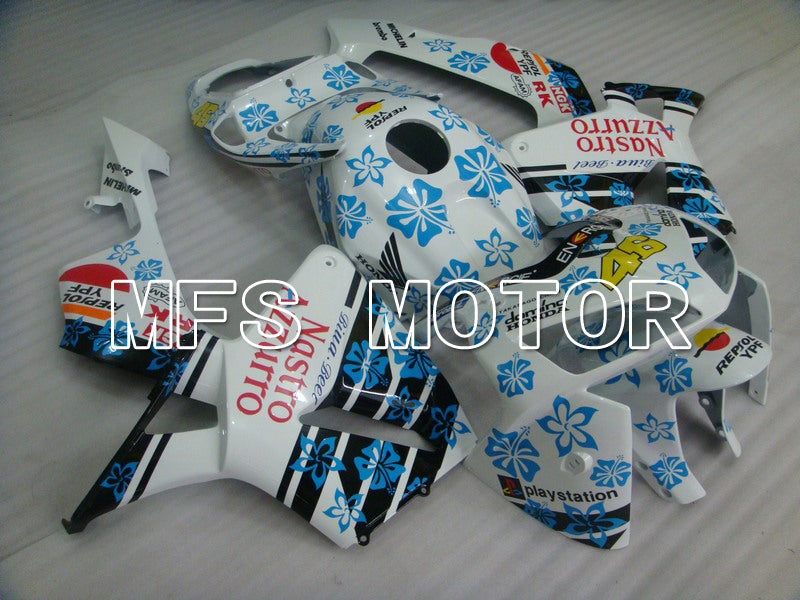 Honda CBR600RR 2005-2006 Injection ABS Fairing - Nastro Azzurro - Blue White - MFS5473