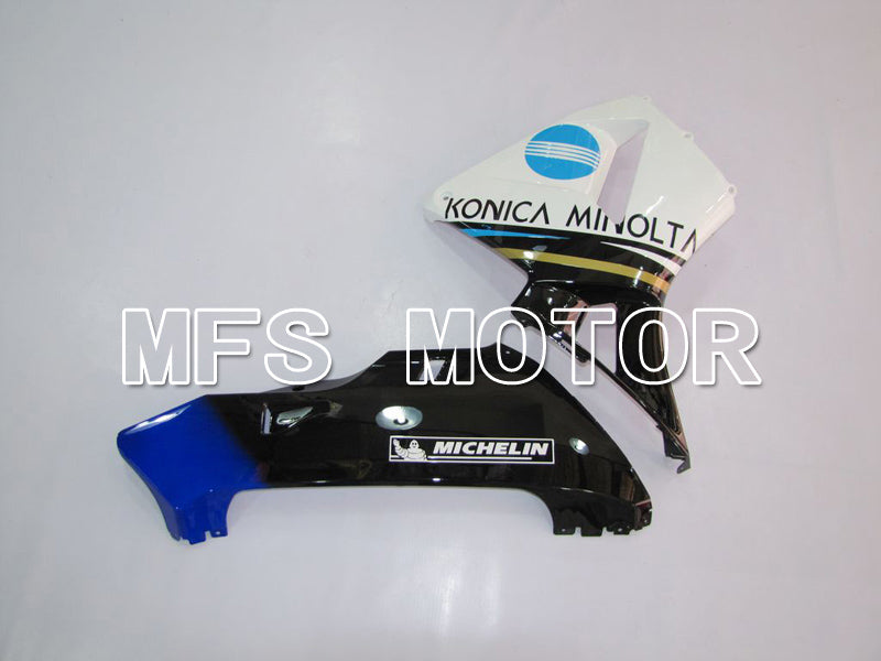 Honda CBR600RR 2003-2004 Injection ABS Fairing - Konica Minolta - White Black Blue - MFS5523