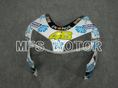 Honda CBR600RR 2003-2004 ABS Injection Fairing - Nastro Azzurro - White Blue - MFS5535