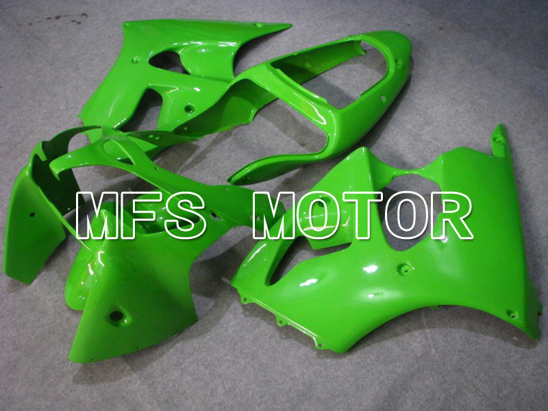 Kawasaki NINJA ZX6R 2000-2002 Injection ABS Fairing - Factory Style - Green - MFS5554