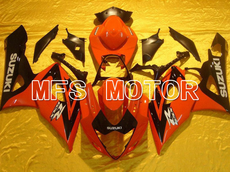 Suzuki GSXR1000 2005-2006 Injection ABS Fairing - Factory Style - Black Red - MFS5599