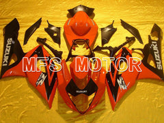 Suzuki GSXR1000 2005-2006 Injection ABS Fairing - Factory Style - Black Red - MFS5599