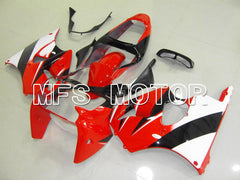 Kawasaki NINJA ZX6R 2000-2002 Injection ABS Fairing - Factory Style - Black Red - MFS5603
