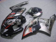 Carénage ABS injecté Suzuki GSXR1000 2005-2006 - Style usine - Noir Gris - MFS5621